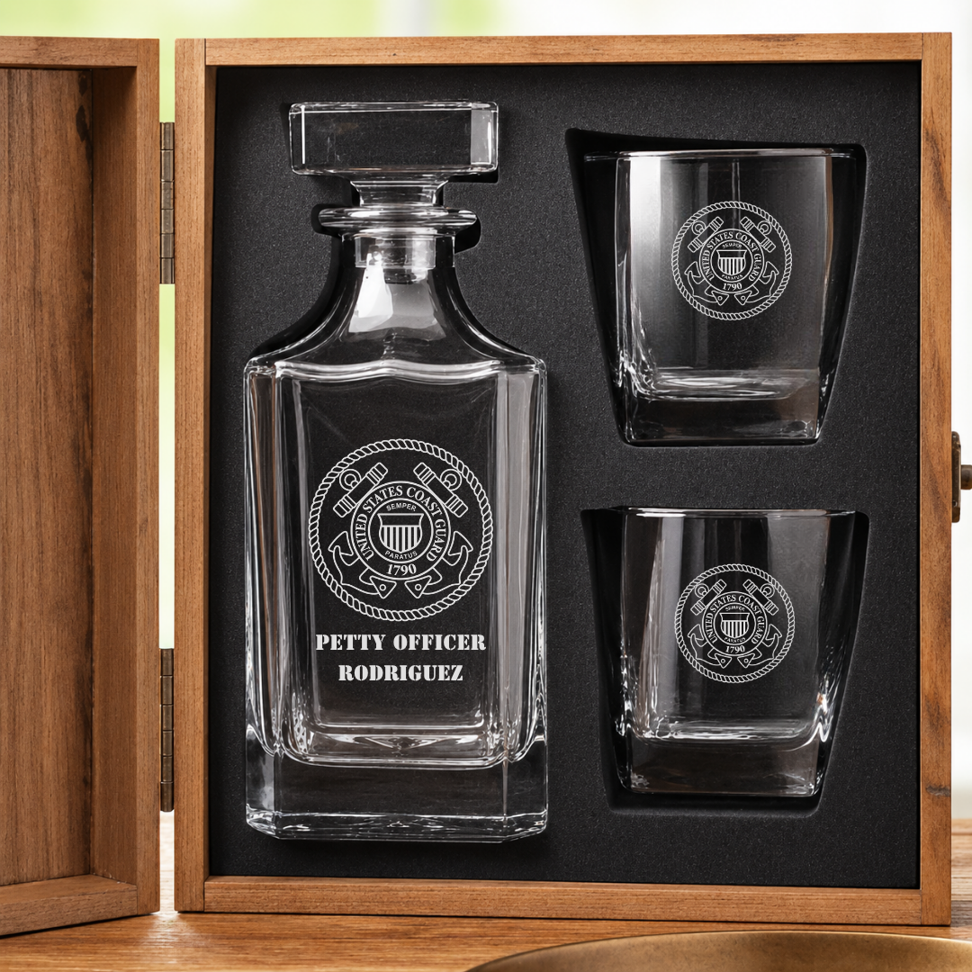 Semper Paratus Decanter Set
