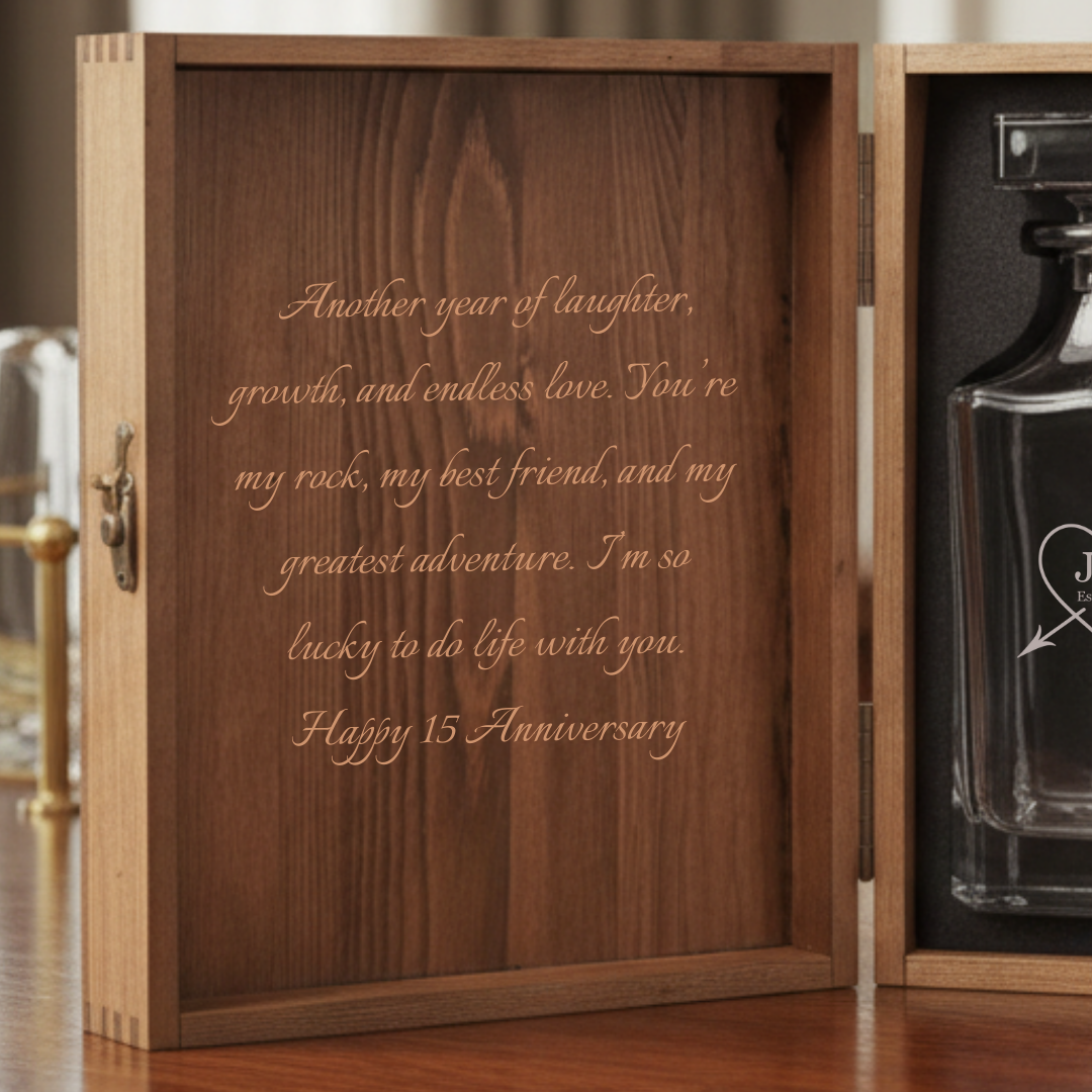 Forever Yours Decanter Set