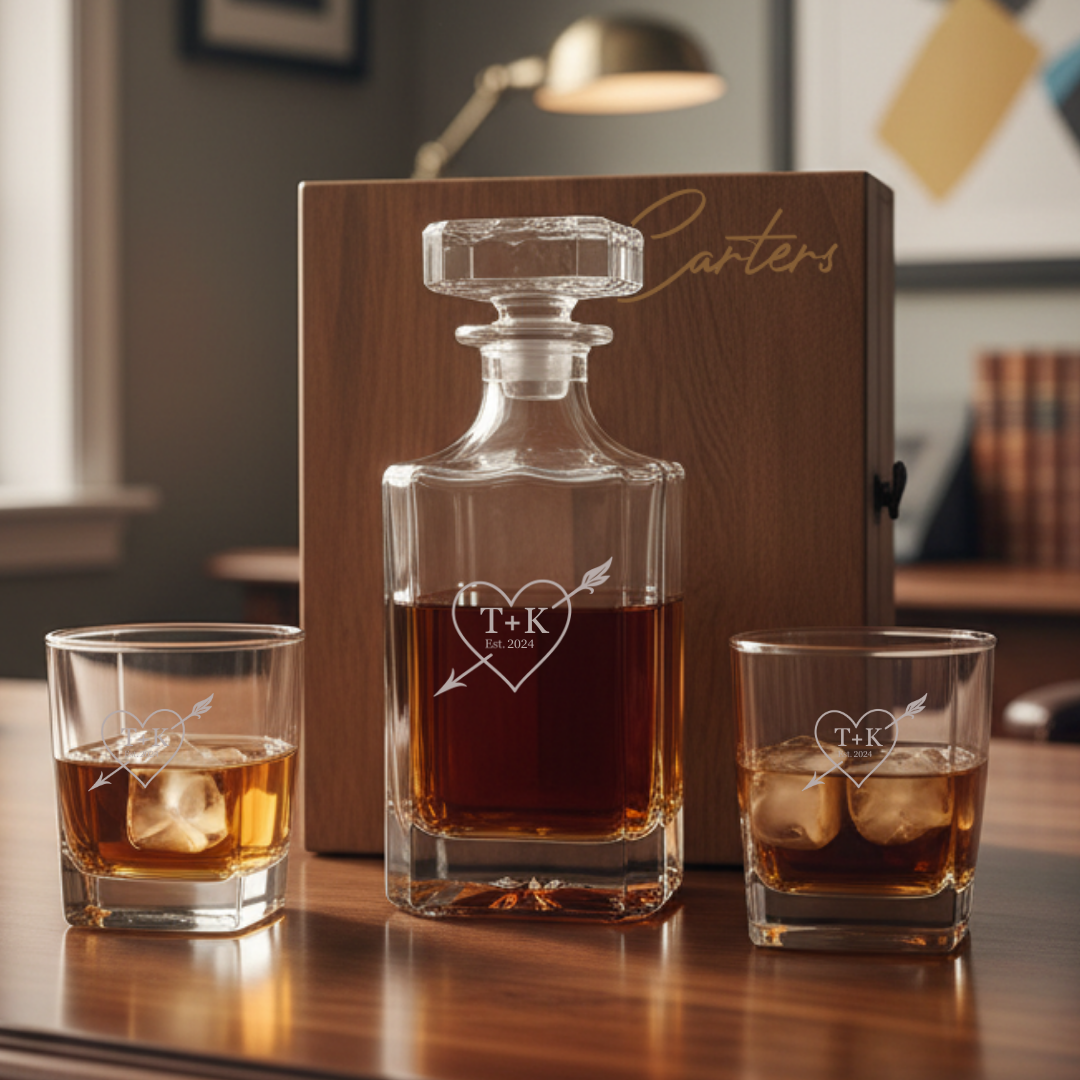 Forever Yours Decanter Set