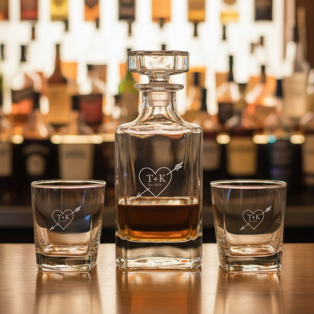 Forever Yours Decanter Set