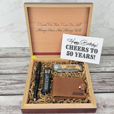 Fun 50th Birthday Gift: 50 things for someone who is 50 — Sum of their  Stories Craft Blog