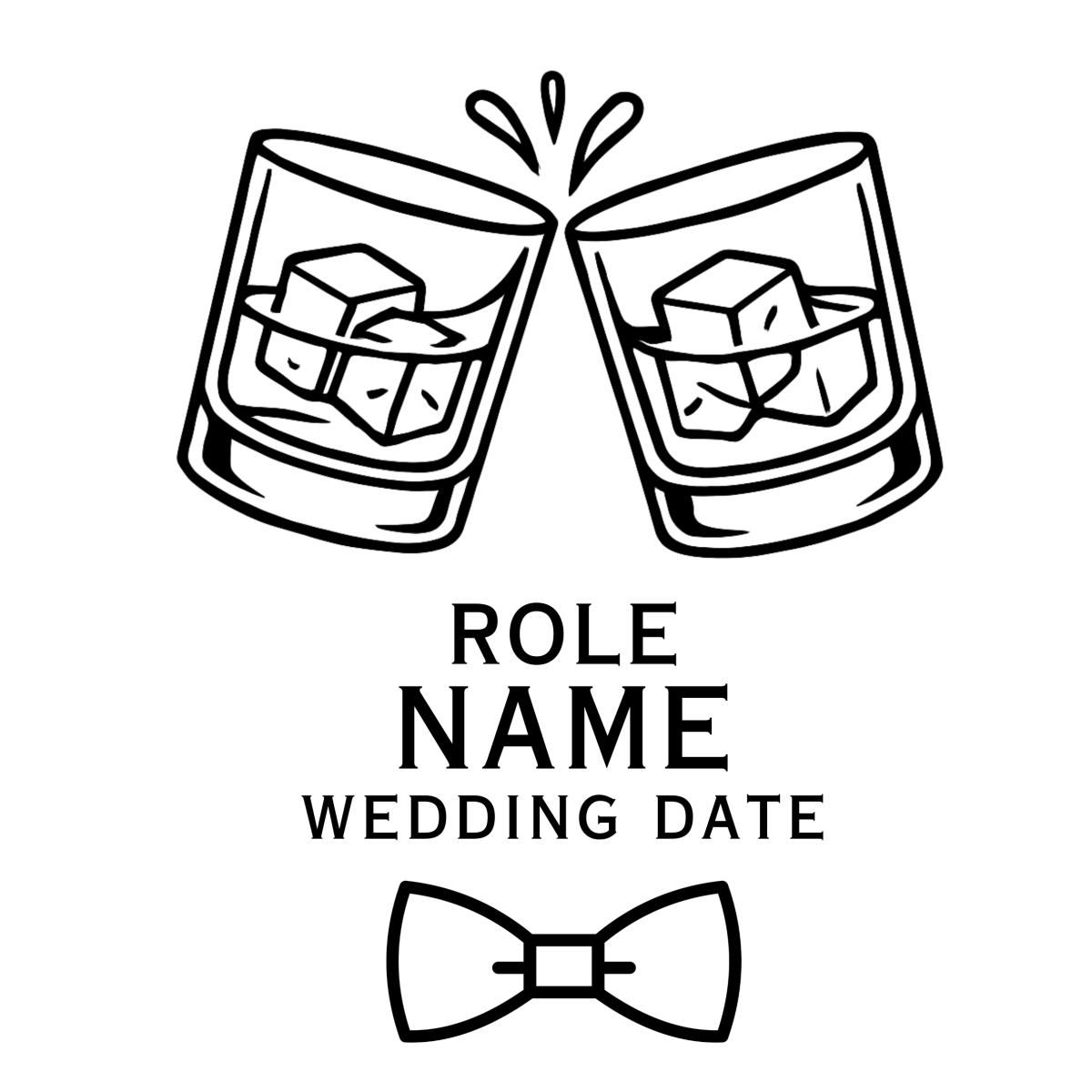 Unique Personalized Groomsmen Proposal Decanter Customized Groomsman Gifts Gifts for Men by Groovy Guy