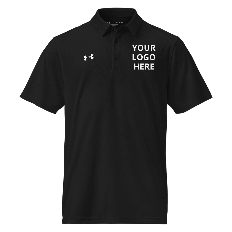 Unique Personalized Under Armour® Logo Polo Customized cor Gifts for Men by Groovy Guy