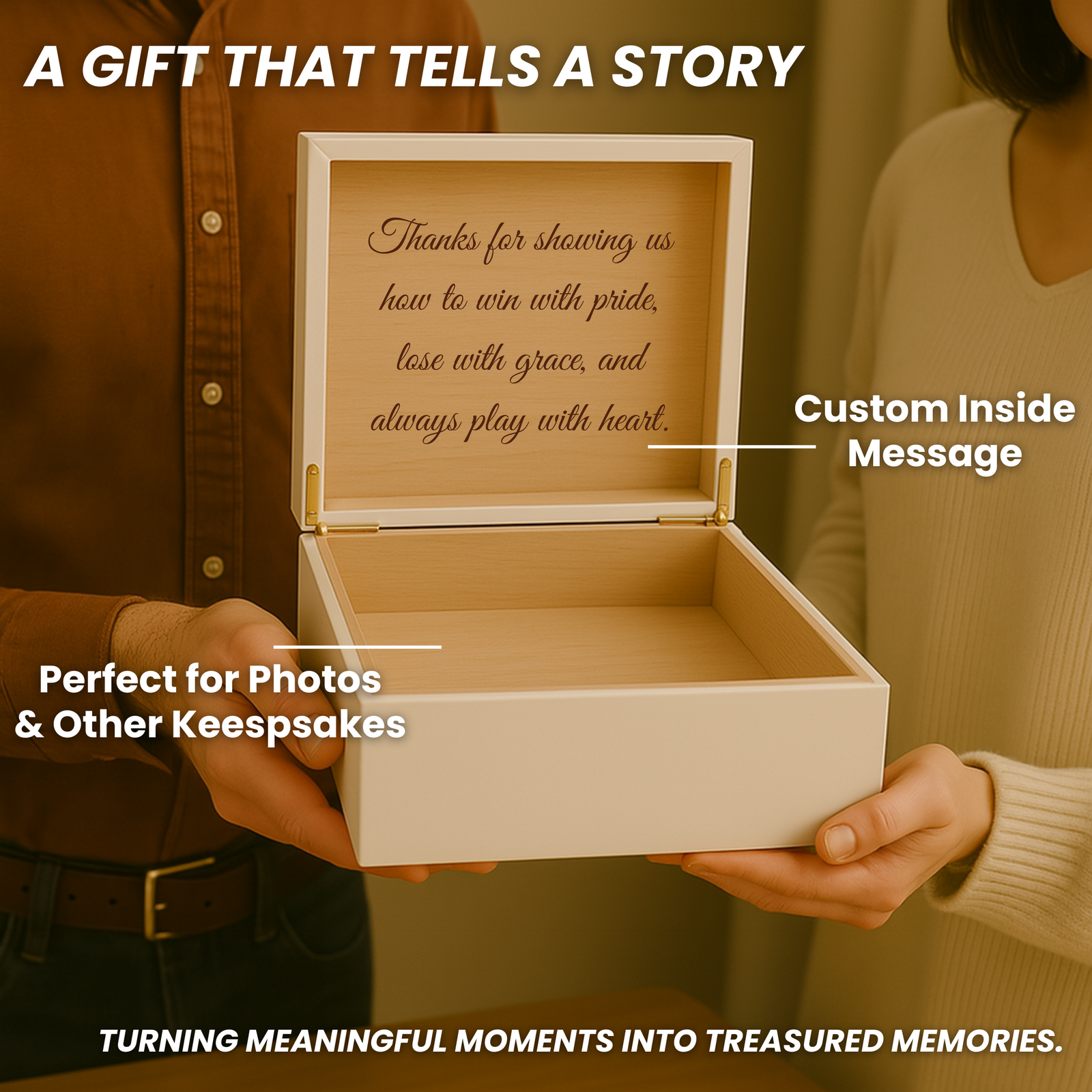 Her Soccer Coach Memory Box