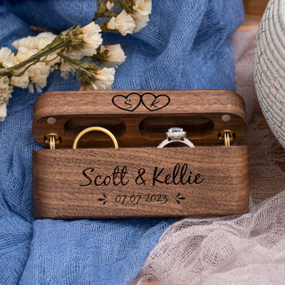 Couples Custom Ring Box