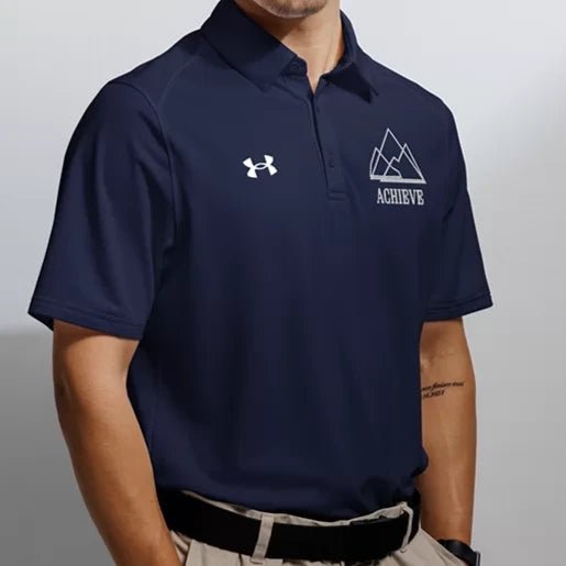 Unique Personalized Under Armour® Logo Polo Customized cor Gifts for Men by Groovy Guy
