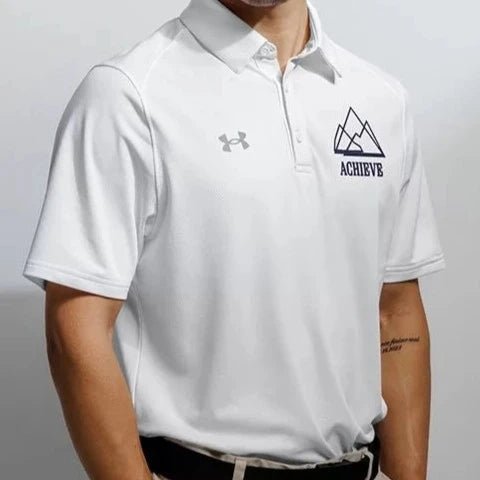 Unique Personalized Under Armour® Logo Polo Customized cor Gifts for Men by Groovy Guy