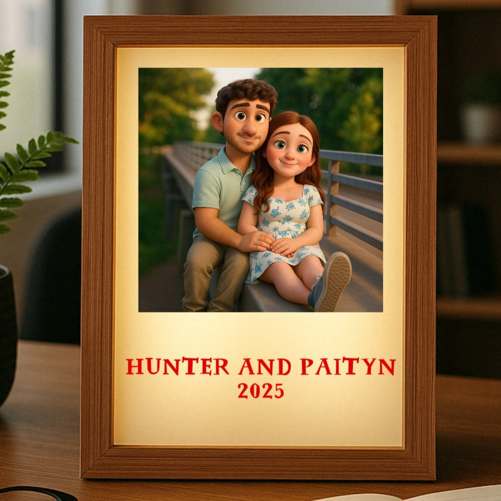 Animated Light-Up Picture Frame