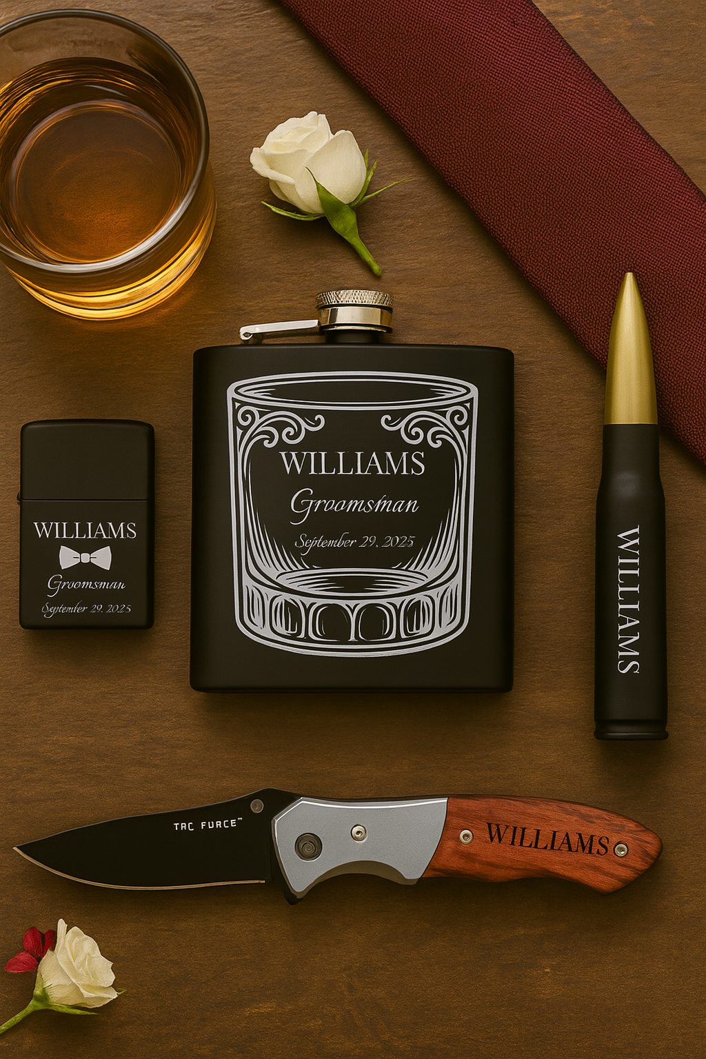 The Five-Star Groomsmen Gift Set