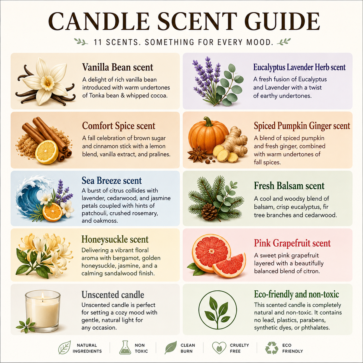 Custom Photo Scented Candle