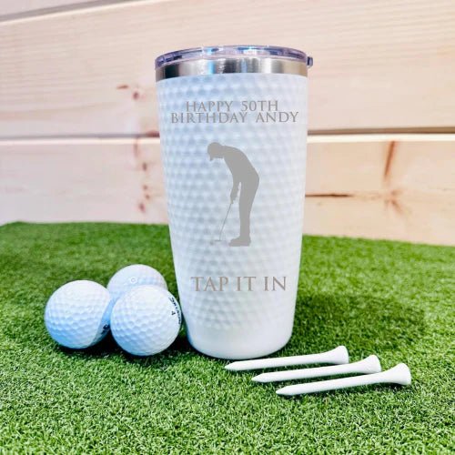 Unique Personalized Golf Ball Gulp Customized Golf Gifts for Men by Groovy Guy