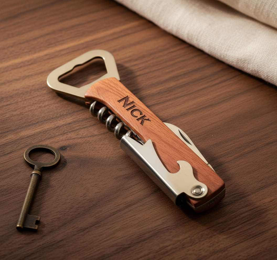 Personalized Corkscrew Multi-Tool