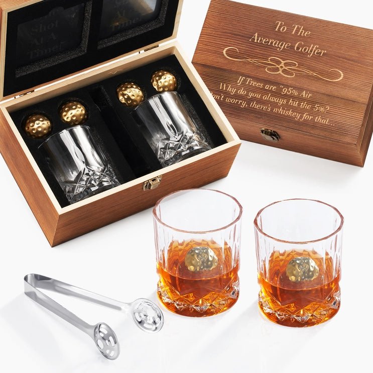 Average Golfer Whiskey Gift Set