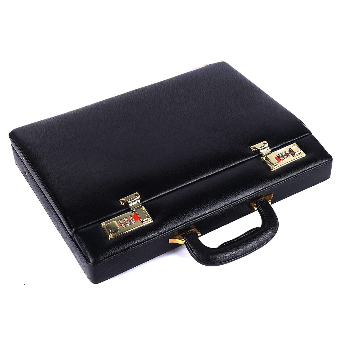 Unique Personalized Black Office Suitcase Briefcase Customized Gifts for Men by Groovy Guy