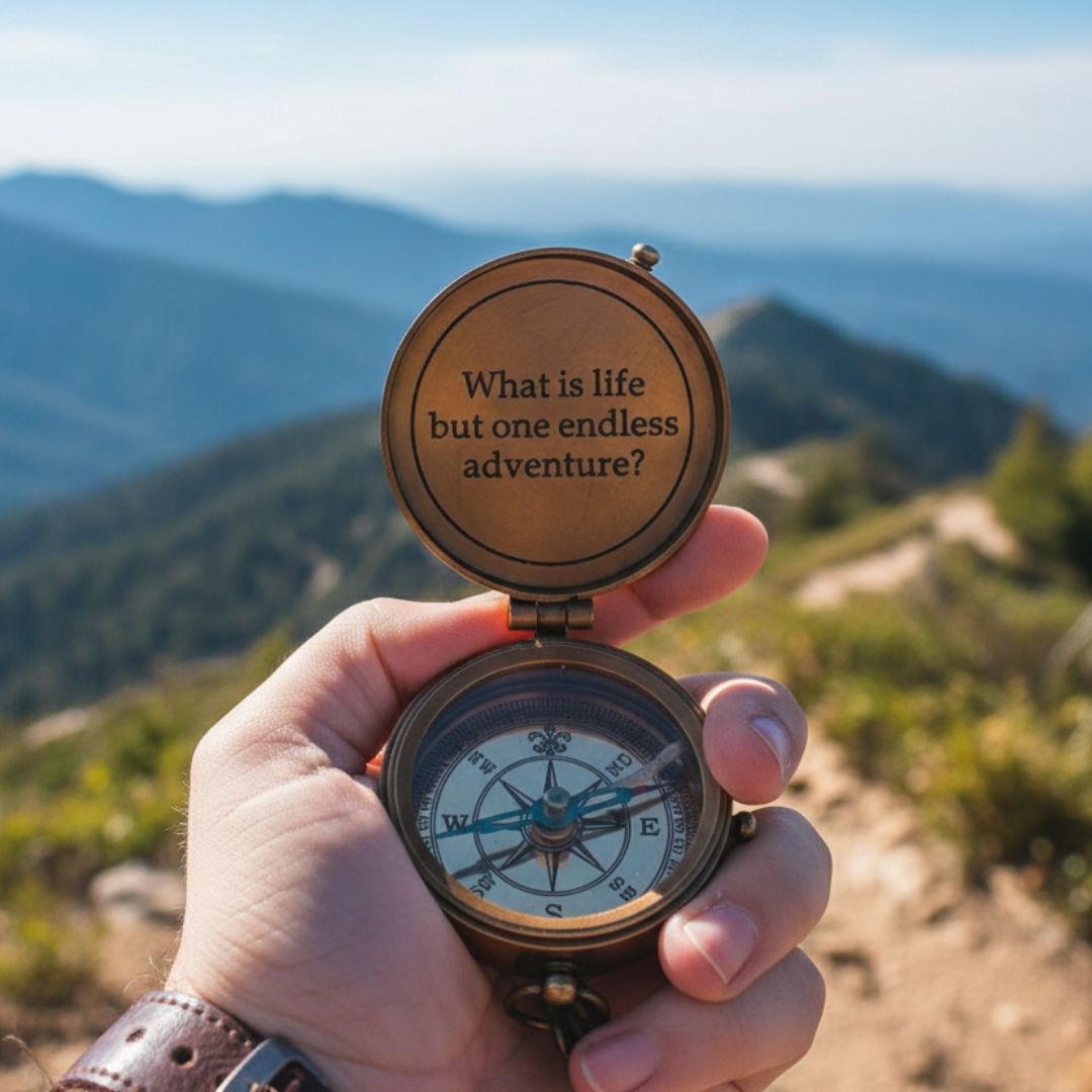 Personalized Compass sentimental gift for teen boy