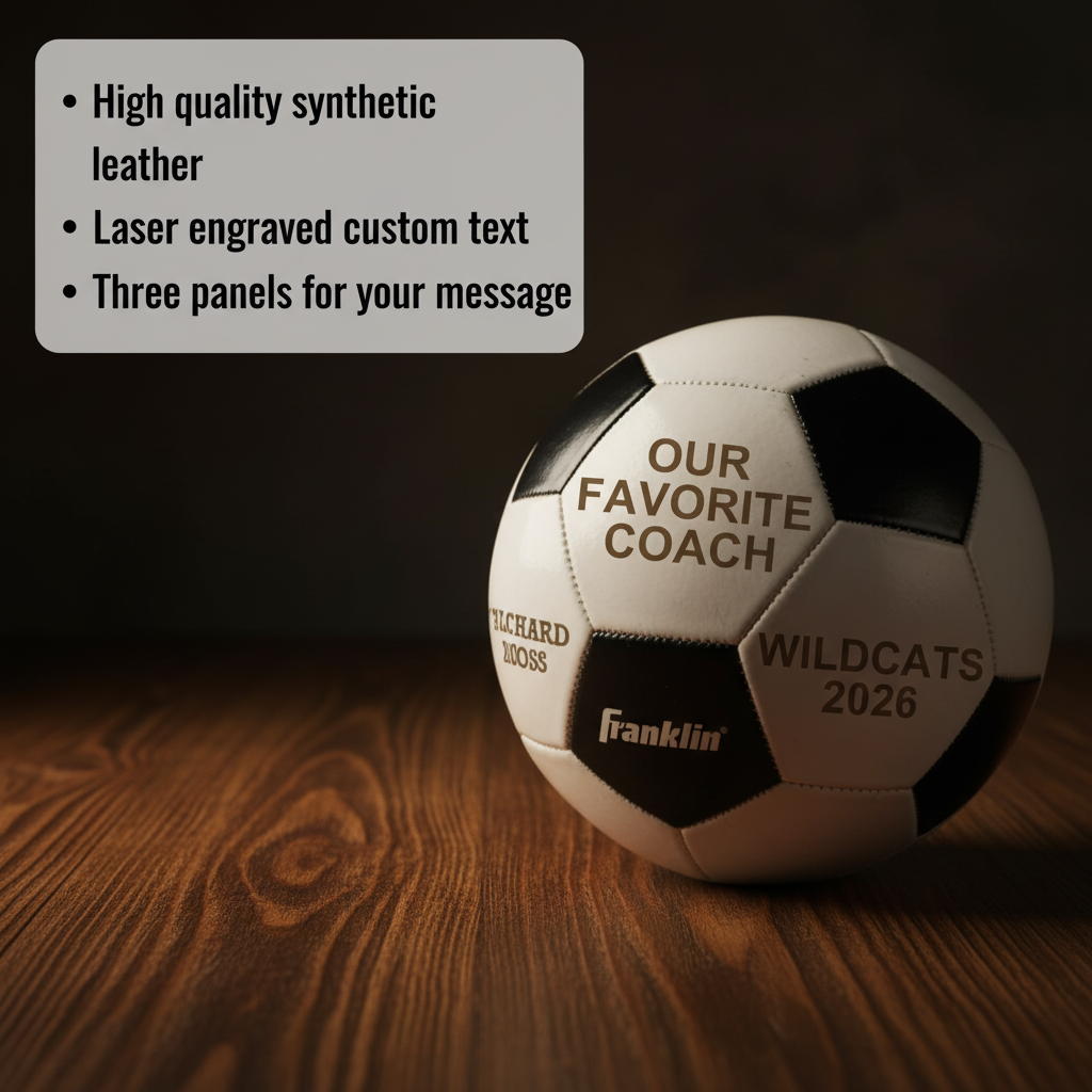 Coach of the Year Custom Soccer Ball
