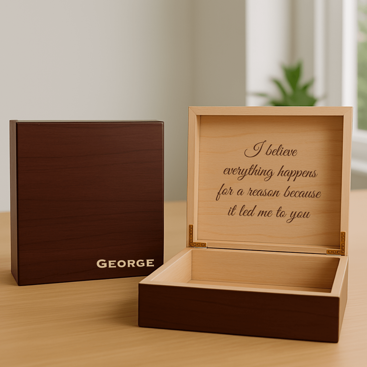 Unique Personalized Personalized Men's Wooden Keepsake Box Customized Gift Set Gifts for Men by Groovy Guy