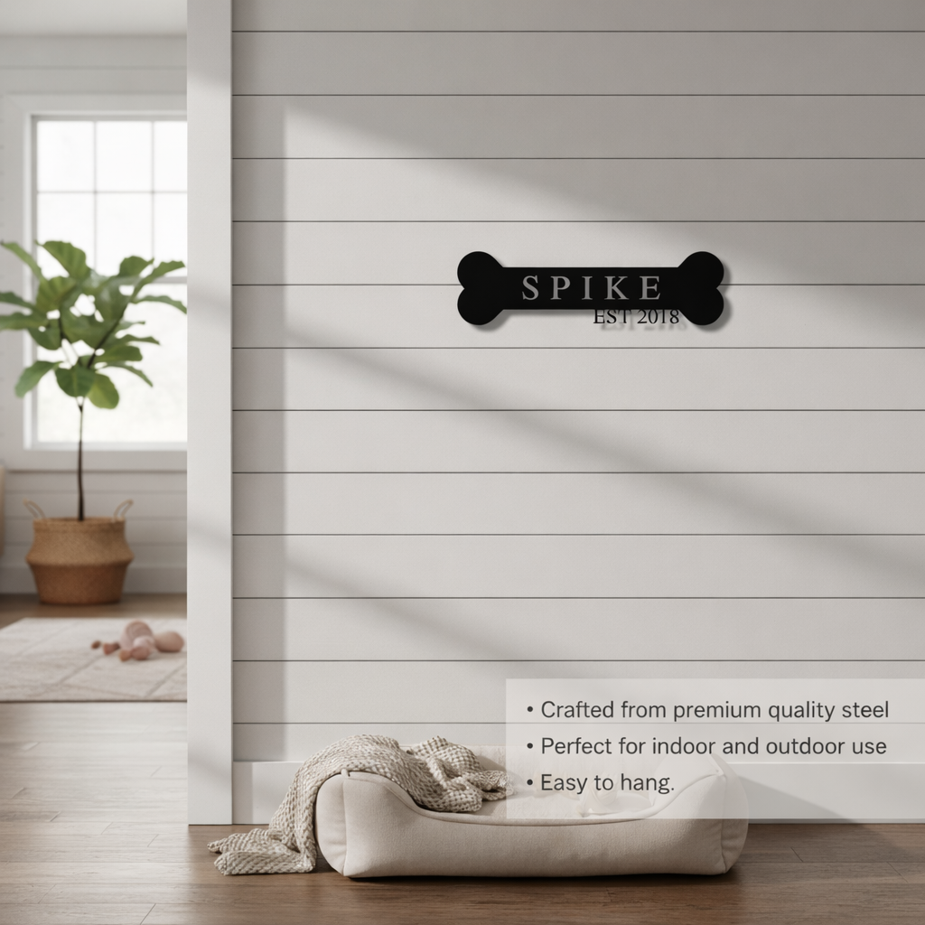 A Man's Best Friend Sign