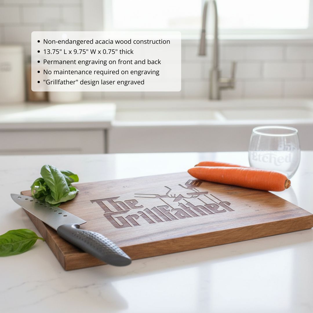 Grillfather Cutting Board - Design: GRILLFATHER