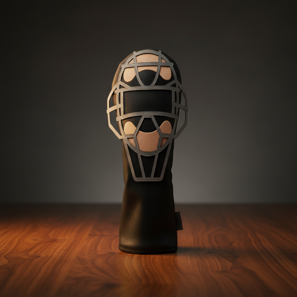 Catchers Mask Golf Driver Cover