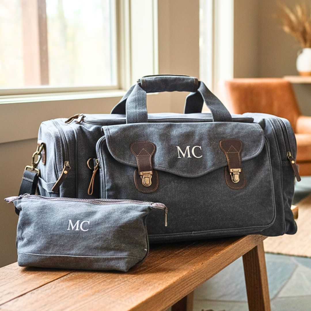 Canvas Commander Duffle & Dopp Set