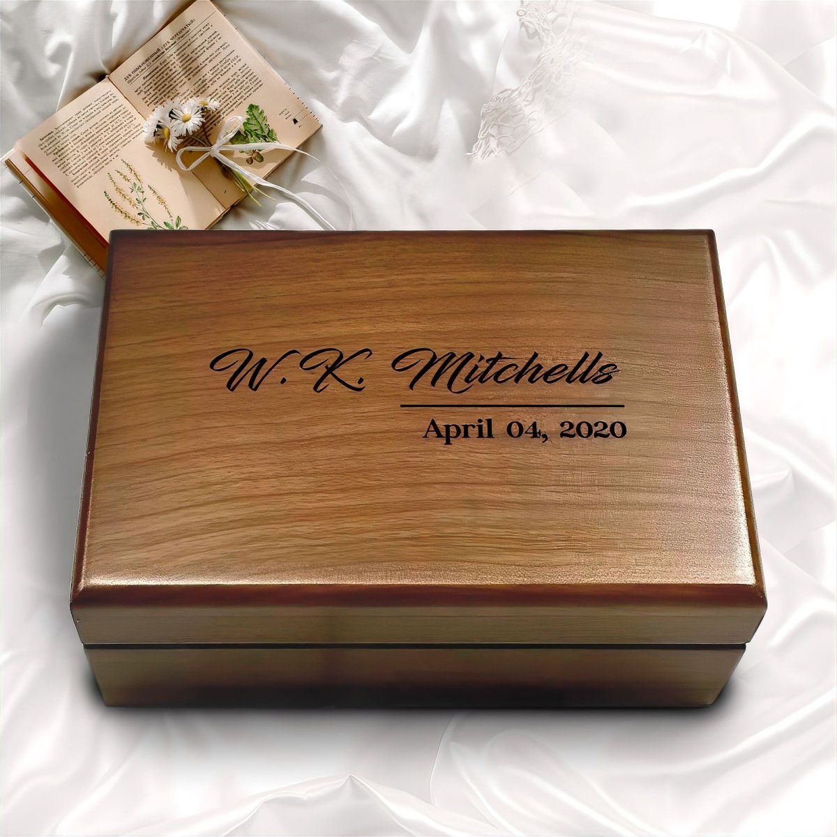 Unique Personalized Personalized Memory Box Customized Box Gifts for Men by Groovy Guy