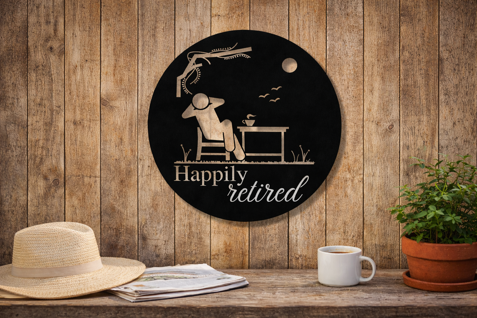 Custom Retirement Sign