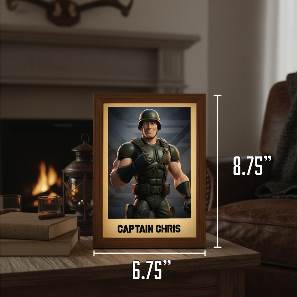 GI BRO - Personalized Action Hero Portrait