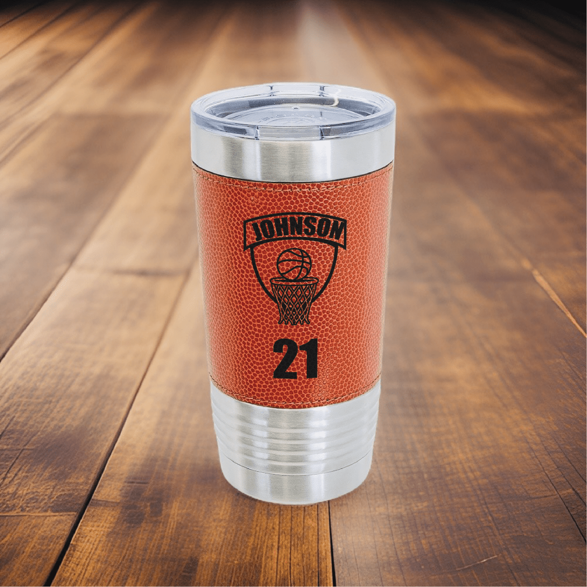 Unique Personalized Slam Dunk Sipper Customized basketball Tumblers Gifts for Men by Groovy Guy