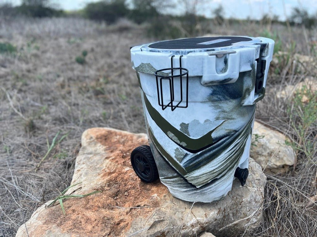 Unique Personalized Berserker Series 7.5 Gallon Bucket Customized Gifts for Men by Groovy Guy