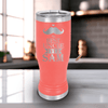 Coral Uncle Travel Mug With Handle With Best Uncle Ever Design