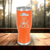 Orange Uncle Travel Mug With Handle With Best Uncle Ever Design