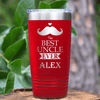 Red Uncle Tumbler With Best Uncle Ever Design