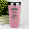 Salmon Uncle Tumbler With Best Uncle Ever Design