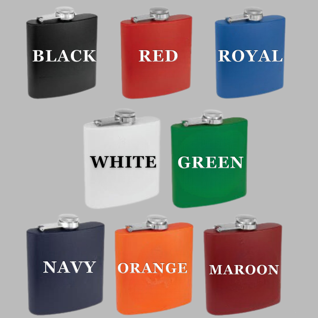 Customizable Golf Bag Flask