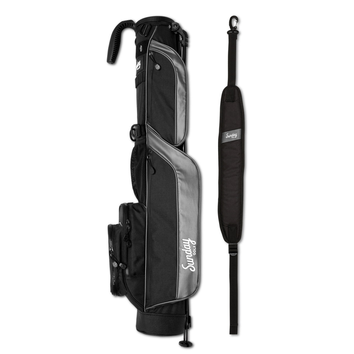 Unique Personalized THE LOMA | Matte Black Par 3 Bag Customized Golf Bag Gifts for Men by Groovy Guy