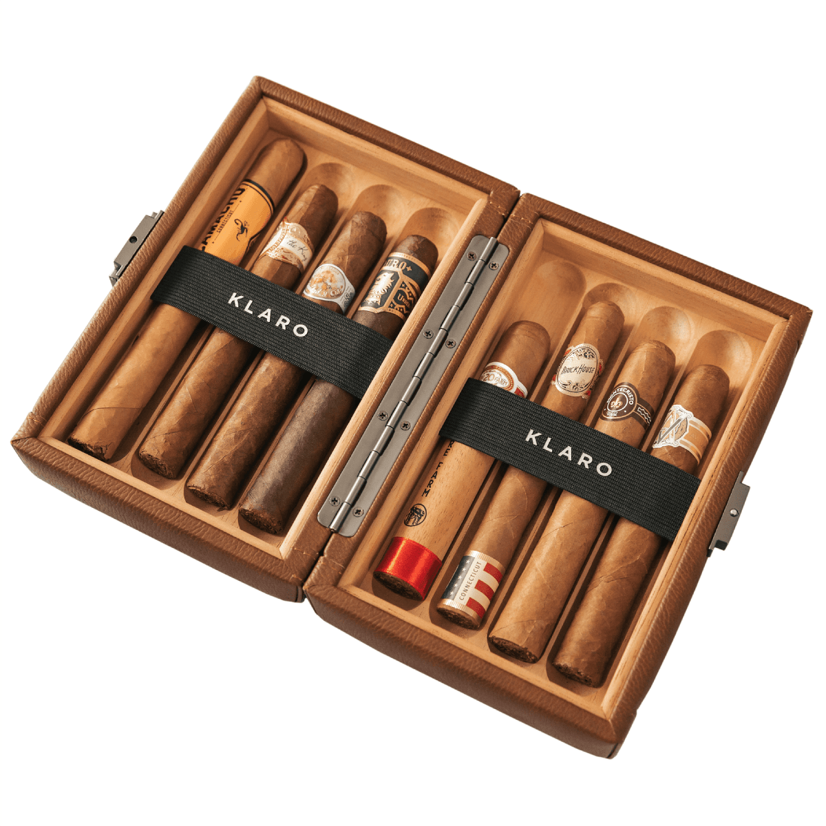Unique Personalized Maxwell 8 - Cigar Travel Case Customized humidor accessory Gifts for Men by Groovy Guy