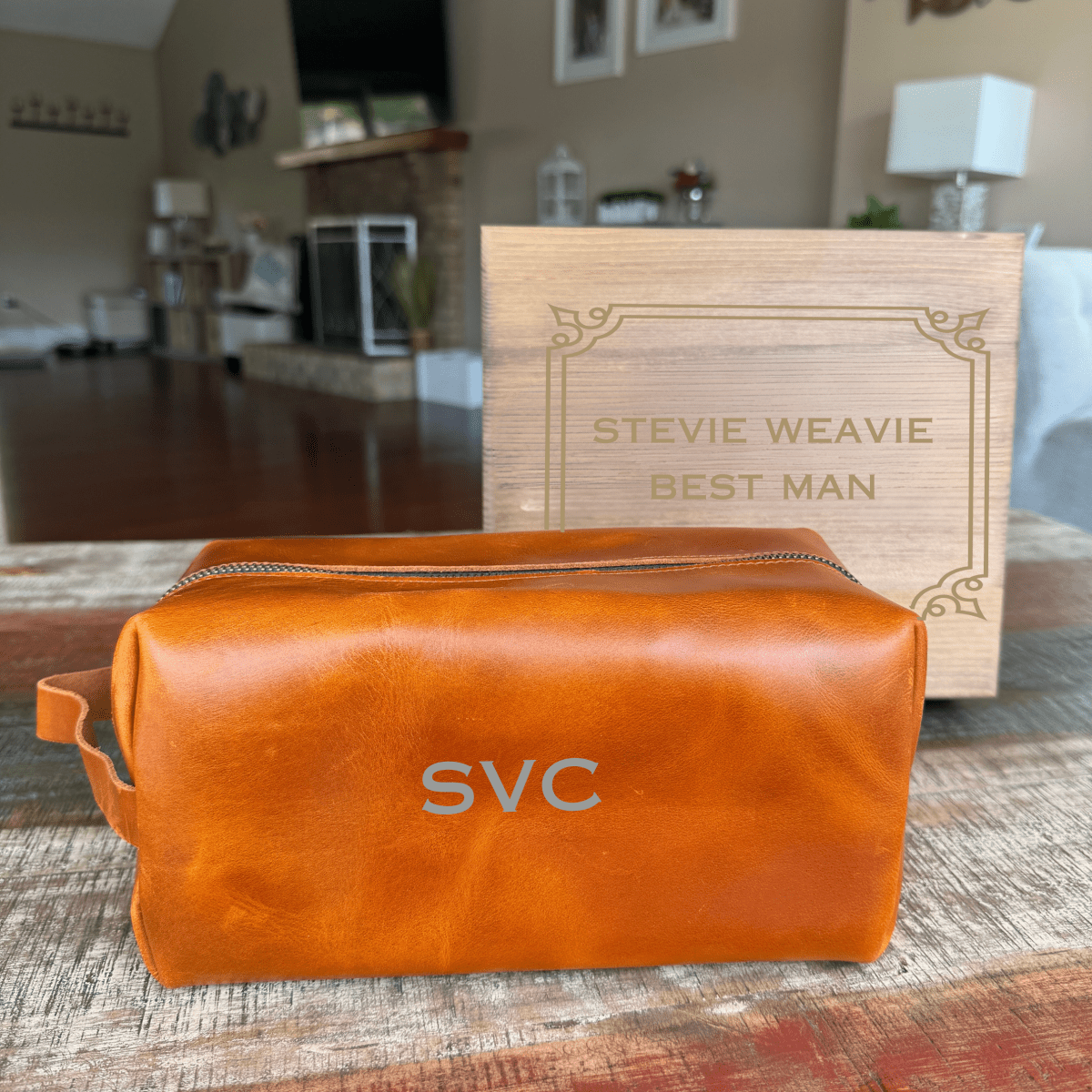 Unique Personalized Nomad's Companion Customized Man Bags Gifts for Men by Groovy Guy