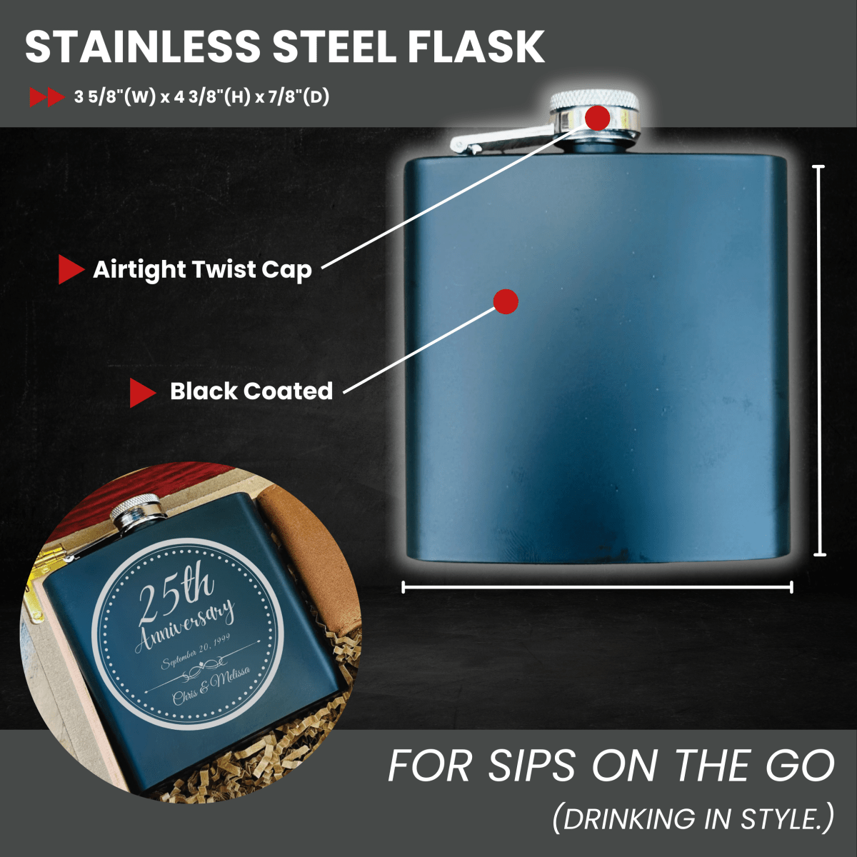 Unique Personalized Heartfelt Personalized Anniversary Gift Box Customized Anniversary Gifts for Men by Groovy Guy