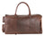 Unique Personalized Monogrammed Luxury Leather Duffle Bag Customized Duffel Bags Gifts for Men by Groovy Guy