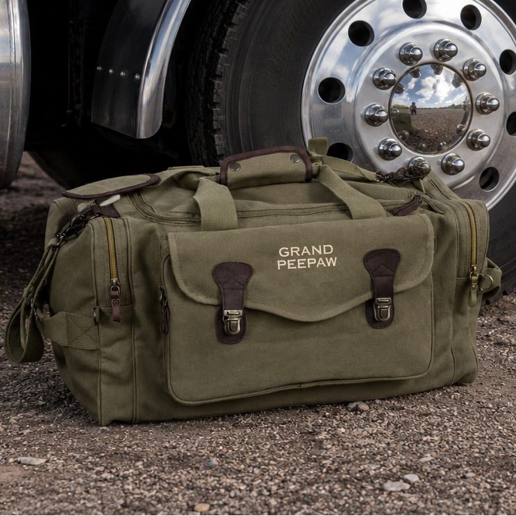 Personalized Trucker Duffle Bag