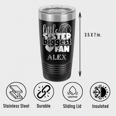 Cheering From The Sidelines Tumbler