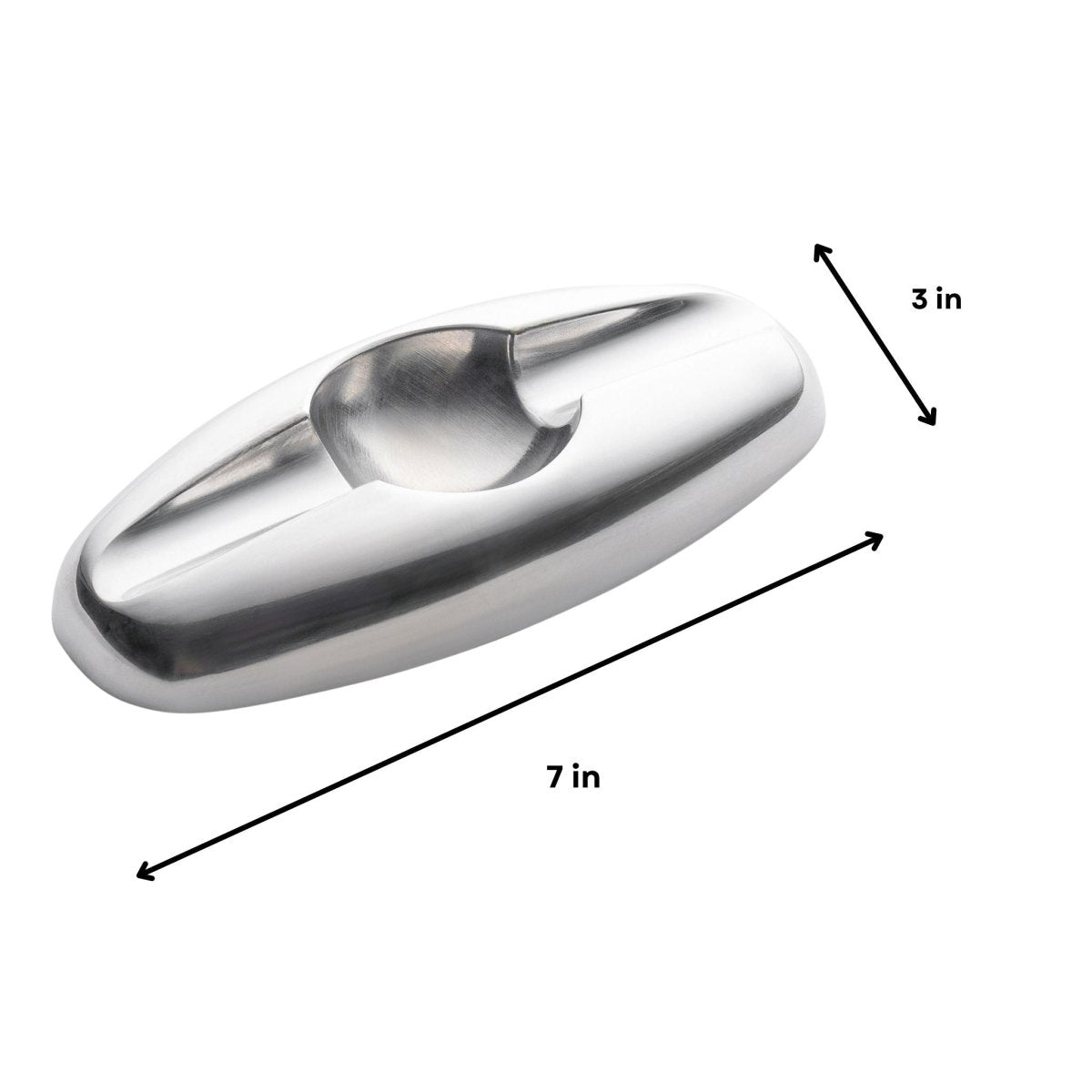 Unique Personalized Alloy Metal Cigar Ashtray Customized Ashtrays Gifts for Men by Groovy Guy