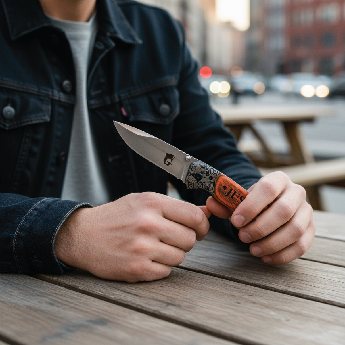 Classy Personalized Pocket Knife