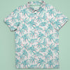 The Palmer (Light) | Neon Palm Tree Golf Polo for Men and Women