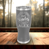 Grey Uncle Travel Mug With Handle With Cool Uncles Club Design