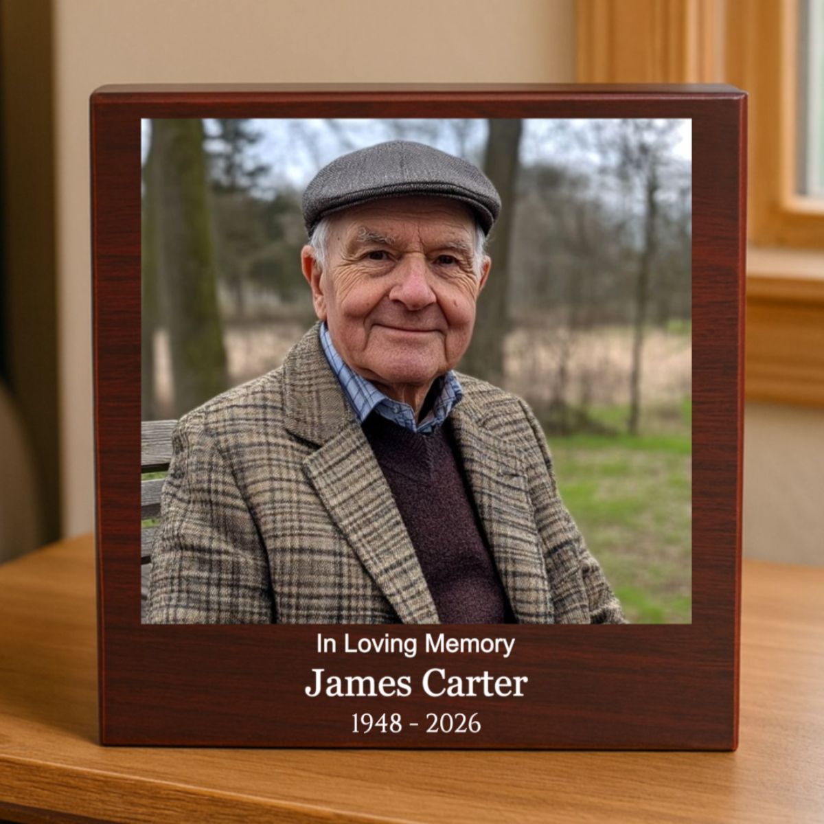 In Loving Memory Keepsake Box