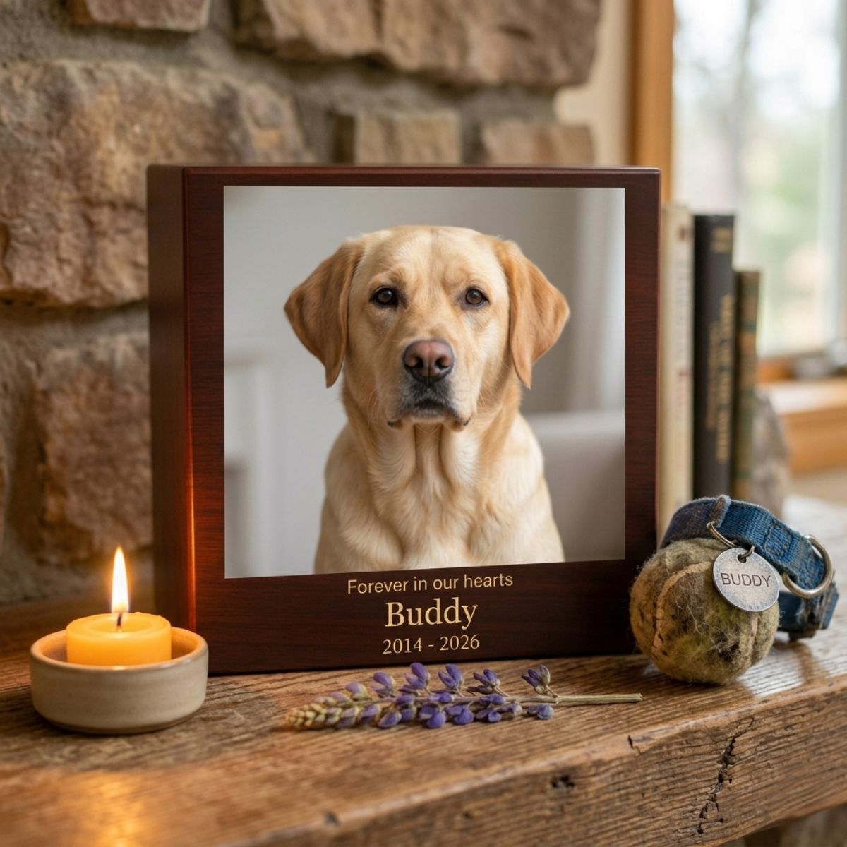 custom Pet memorial Keepsake Box