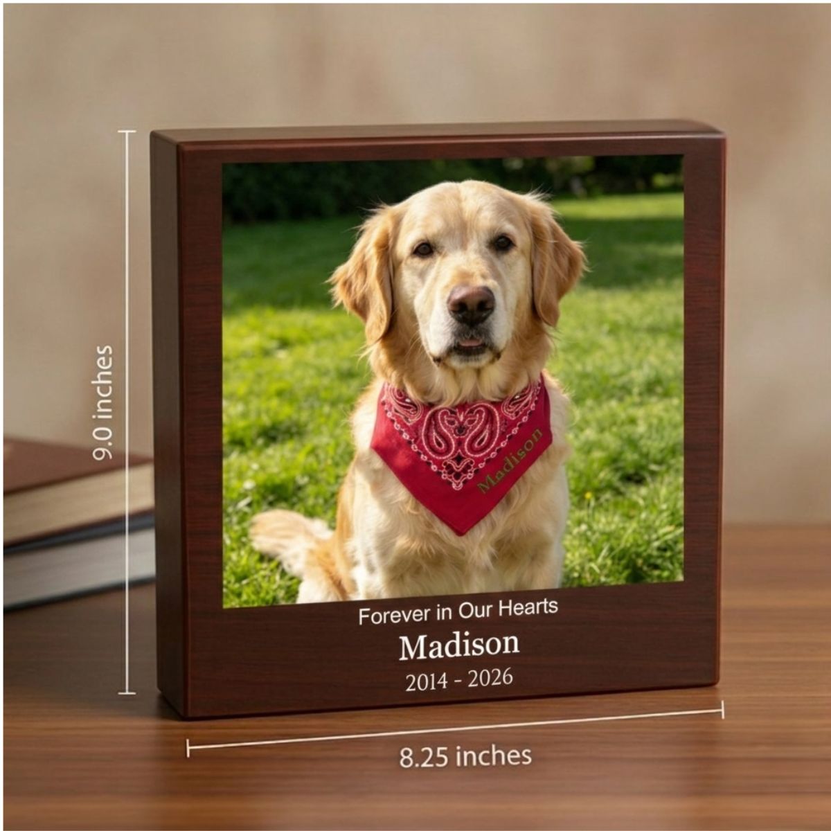 custom Pet memorial Keepsake Box