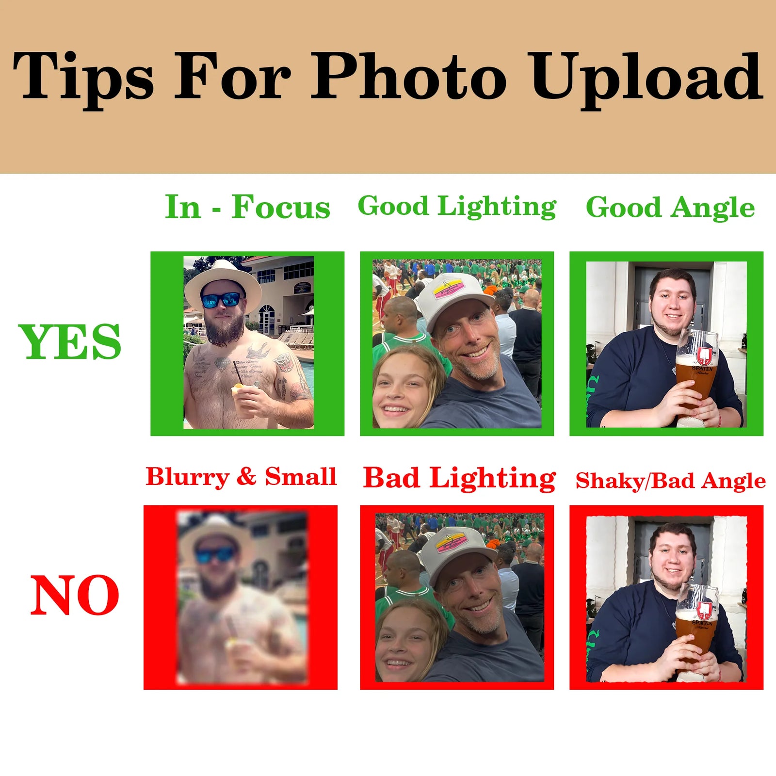 Unique Personalized Unique Custom Photo Tumbler Customized Tumbler Gifts for Men by Groovy Guy